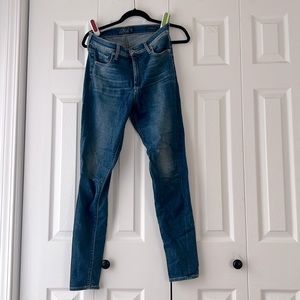 Lucky Brand Bridgette high rise skinny Jean. Size 4/26 ankle